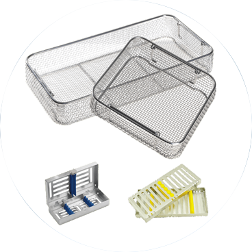 Cassette Trays and Wire Mesh Baskets