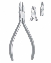 Orthodontic Three Jaw Plier-Large Curved