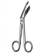 Wire Cutting Scissors Errated Bandage Scissors Lister