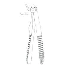 Dental Forceps for Children - English Pattern Fig#7