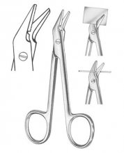 Wire Cutting Scissors Errated Universal