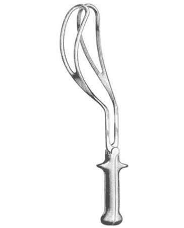 Hawks-Dennen Obstetrical (Midwifery) Forcep